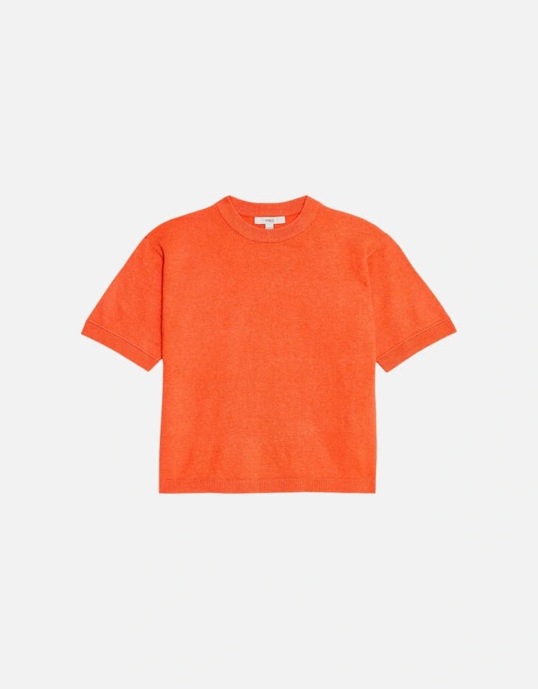 M and S Womens Air Yarn Jumper Crew Neck Tops