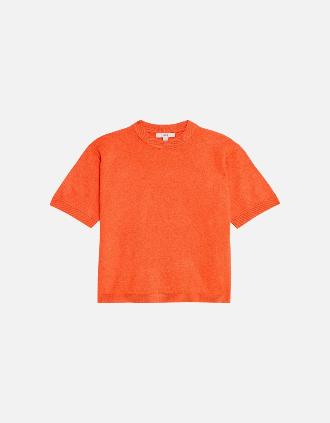 M and S Womens Air Yarn Jumper Crew Neck Tops