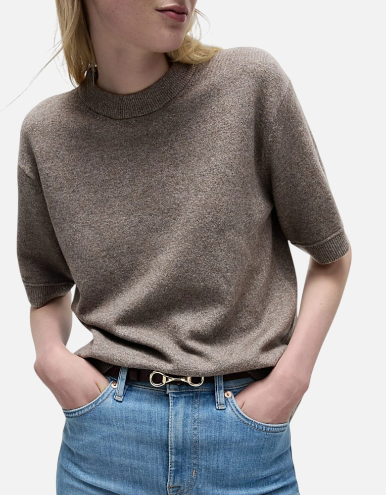M and S Womens Air Yarn Jumper Crew Neck Tops