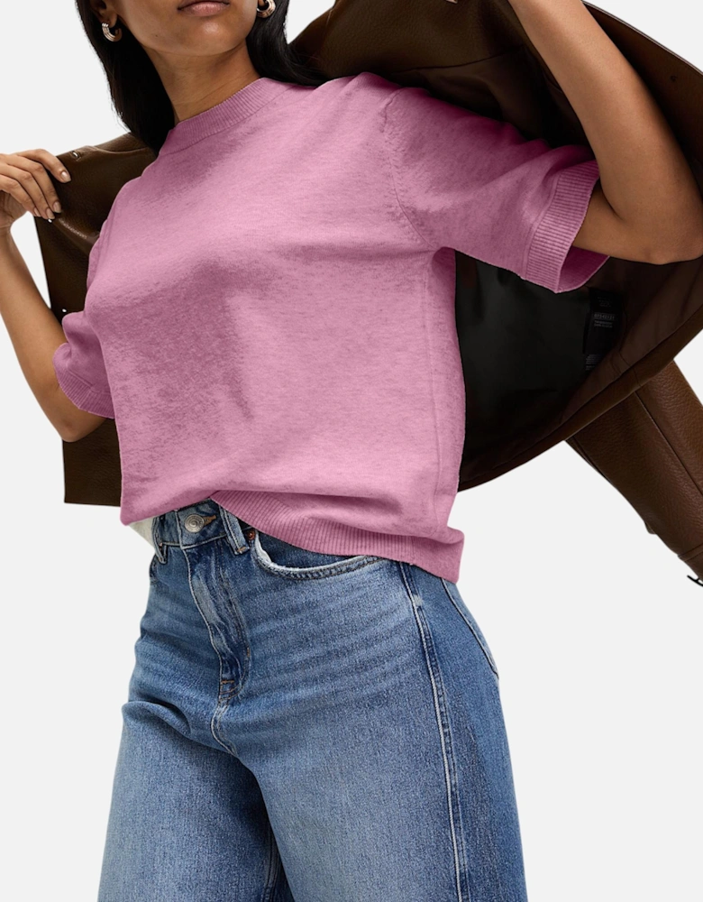 M and S Womens Air Yarn Jumper Crew Neck Tops