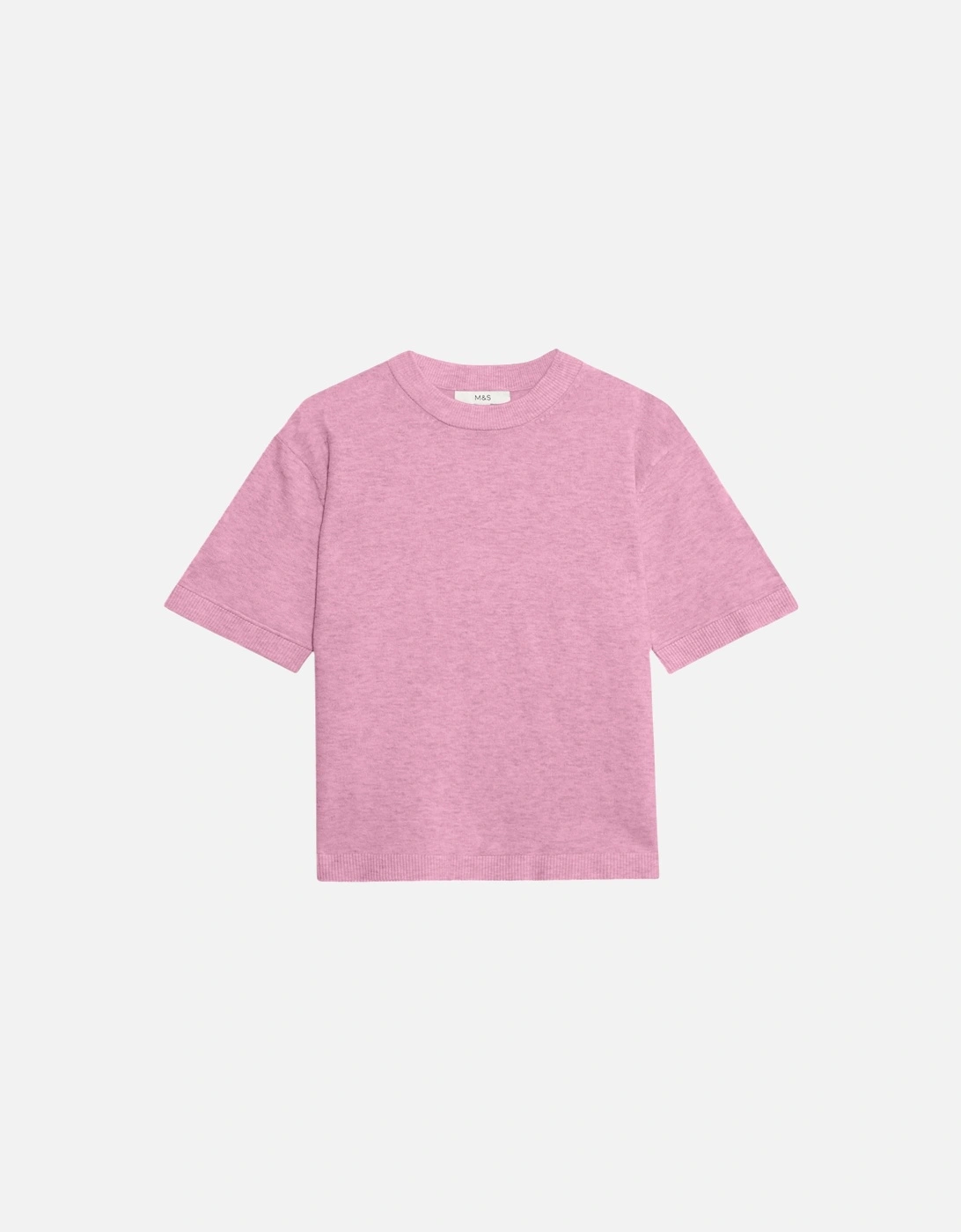 M and S Womens Air Yarn Jumper Crew Neck Tops
