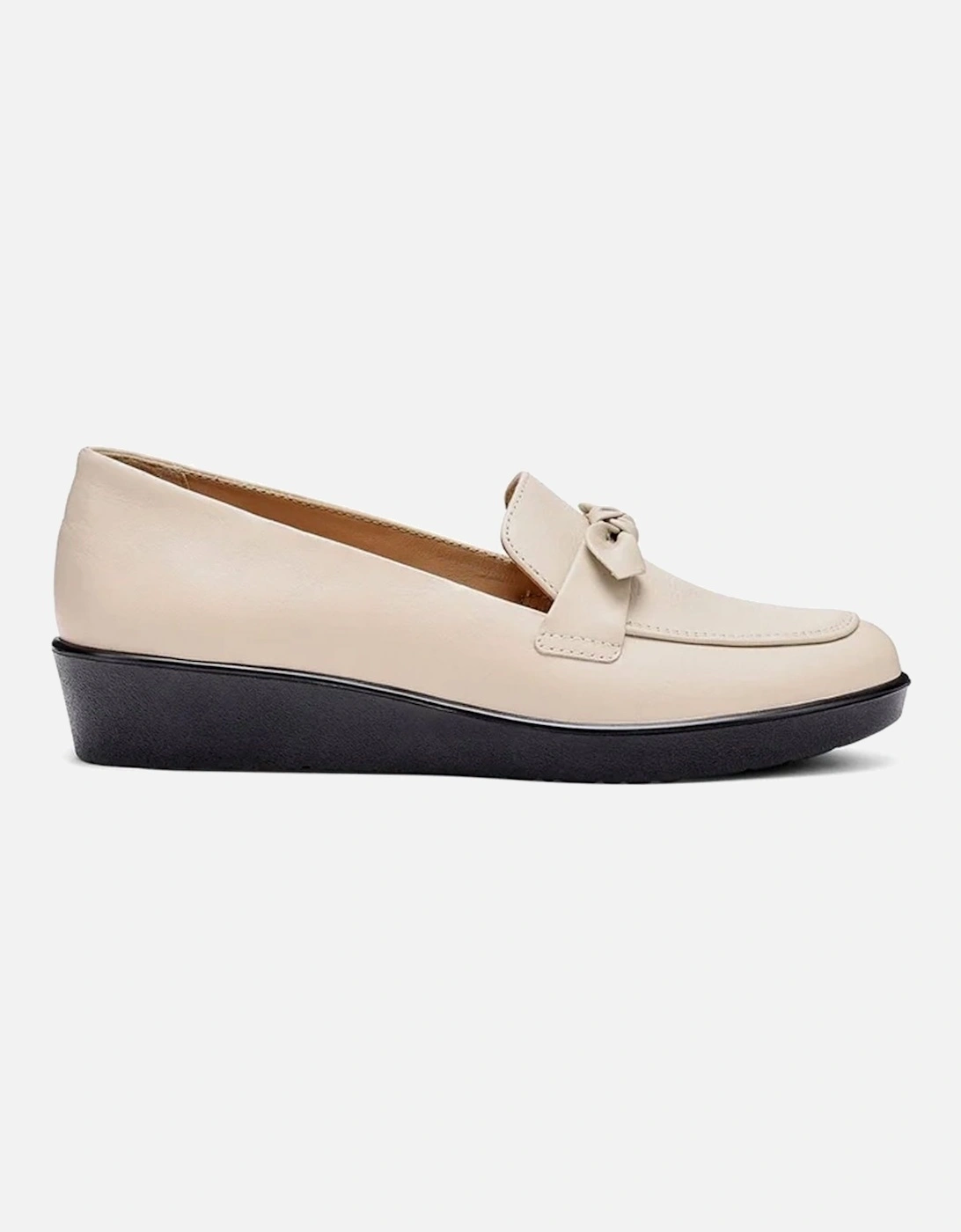 Amber Womens Low Wedge Loafers