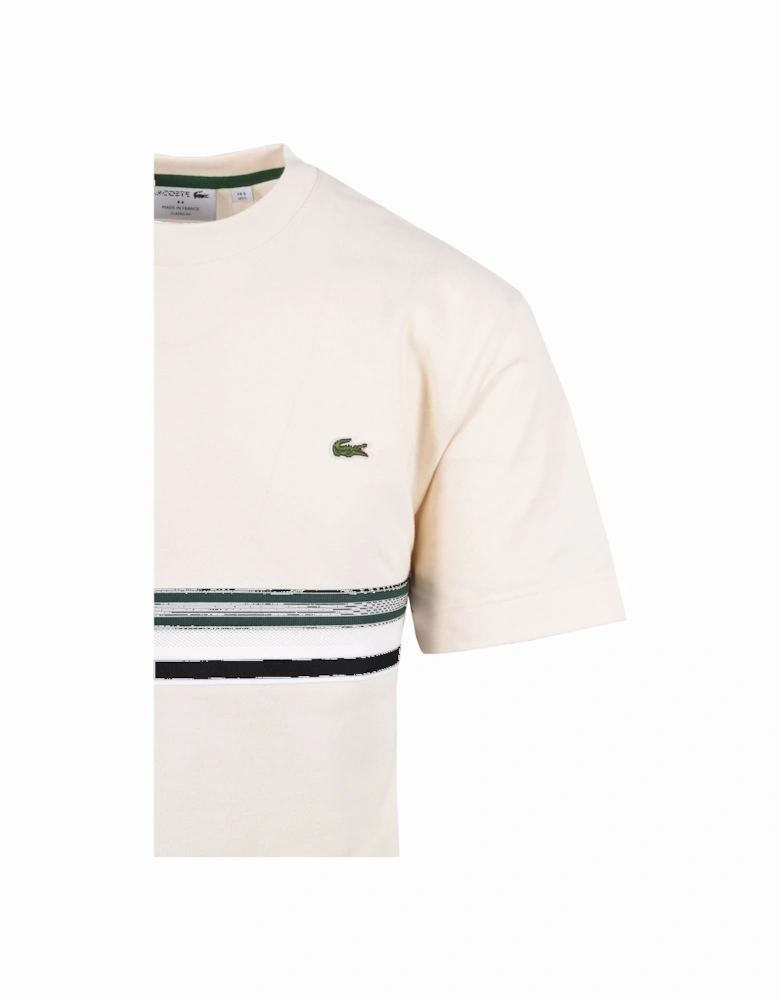 Made in France Classic Fit T-Shirt Cream
