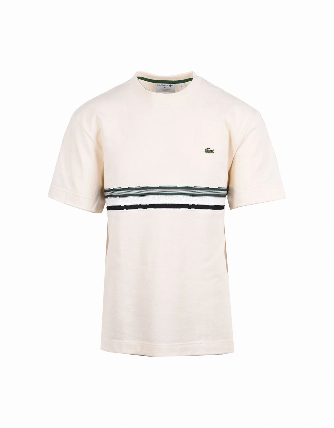 Made in France Classic Fit T-Shirt Cream, 4 of 3