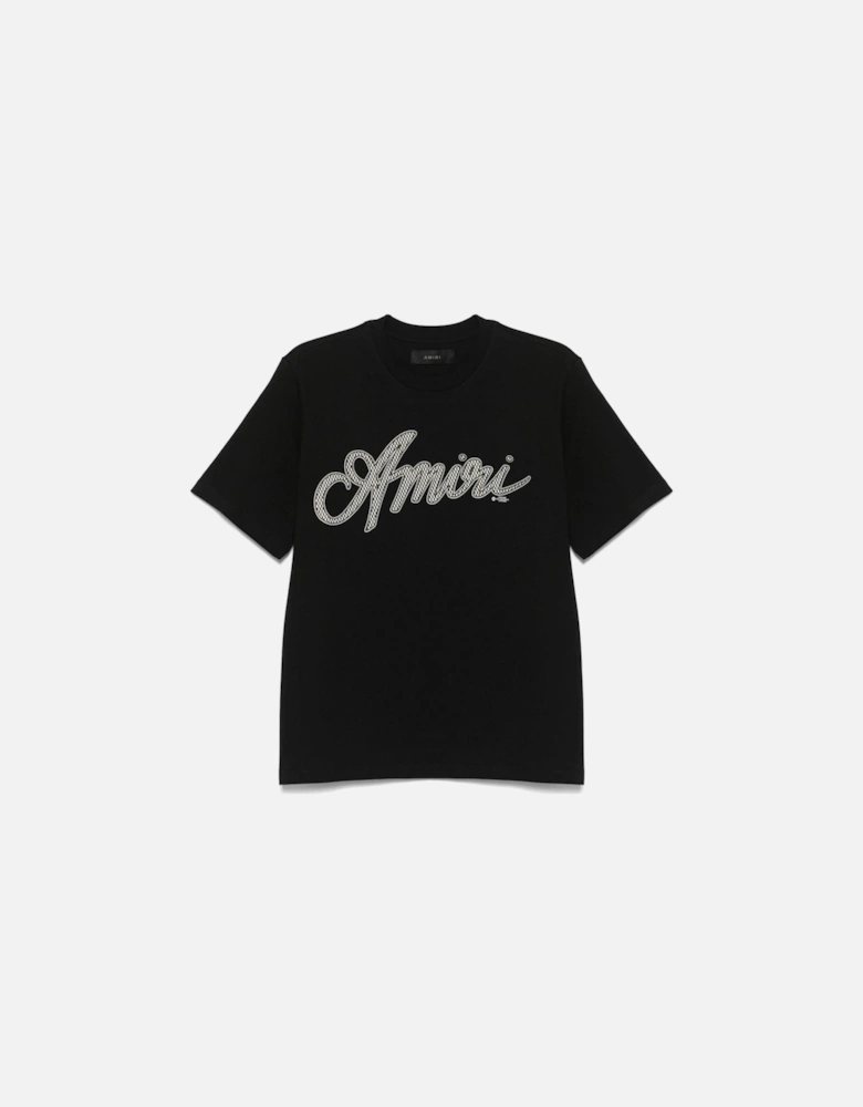 Script Logo T-Shirt in Black