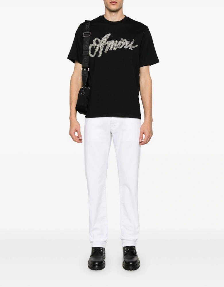 Script Logo T-Shirt in Black