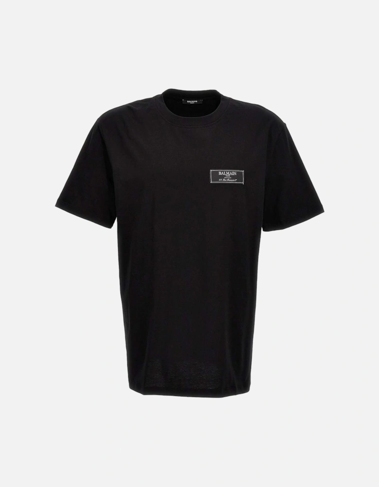 Logo Patch T-Shirt in Black