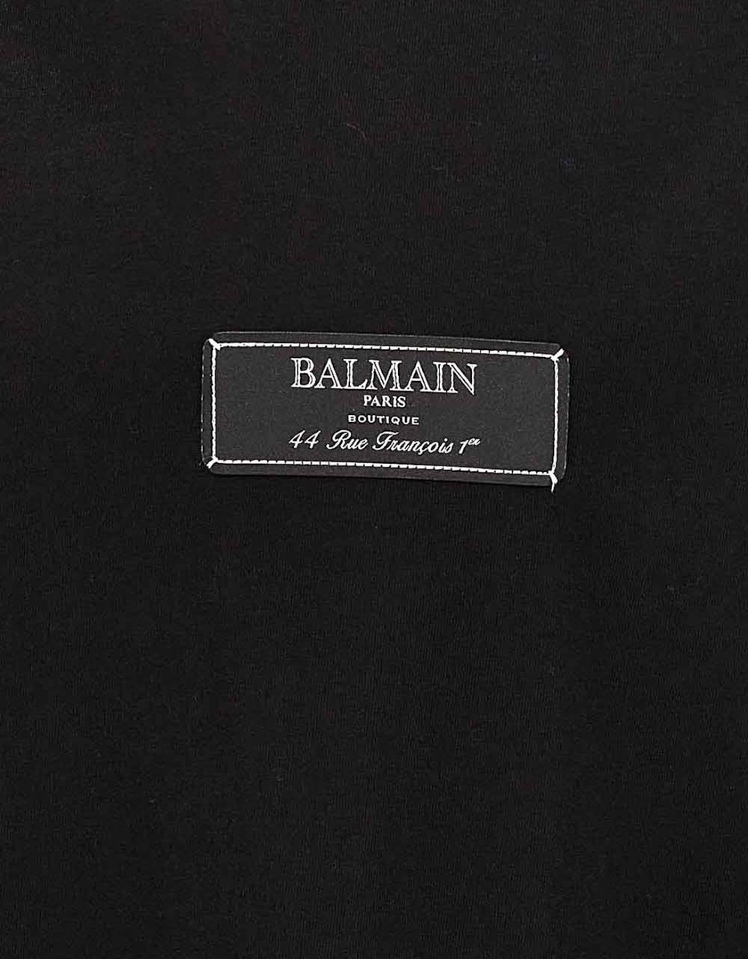 Logo Patch T-Shirt in Black