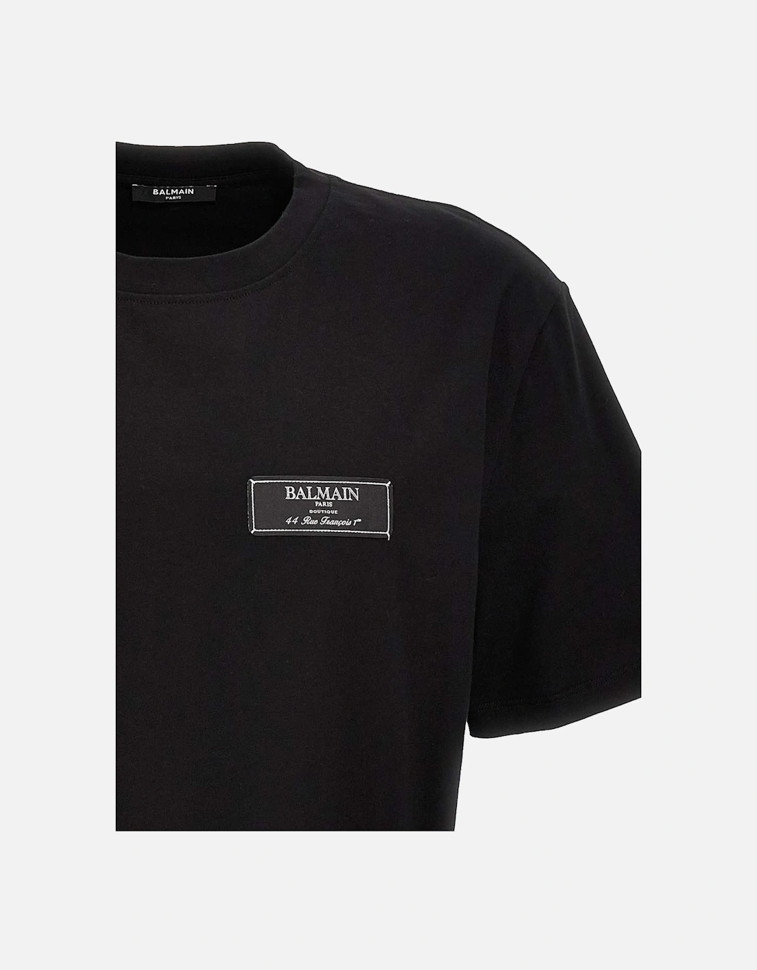 Logo Patch T-Shirt in Black