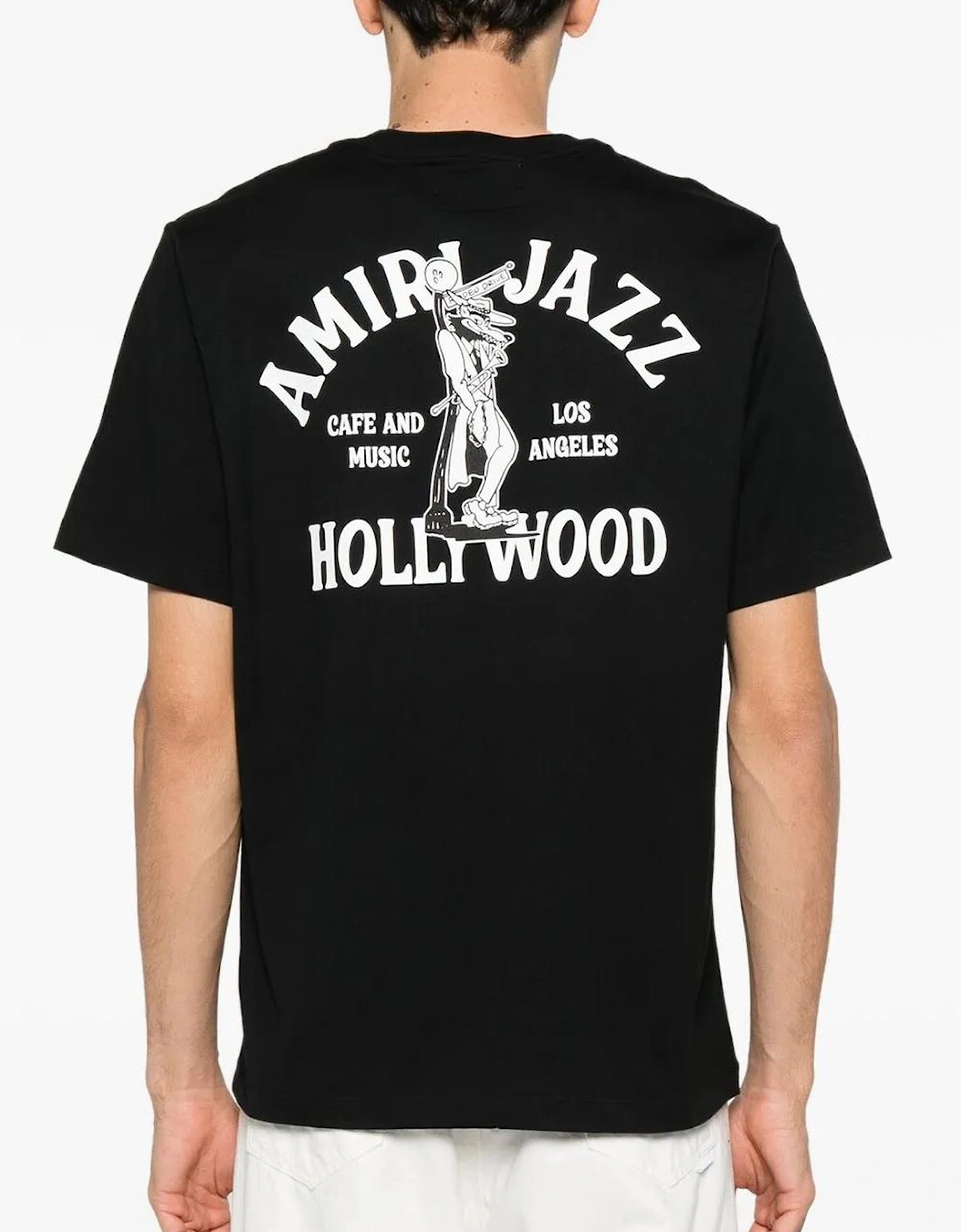 Jazz Wolf T-Shirt in Black