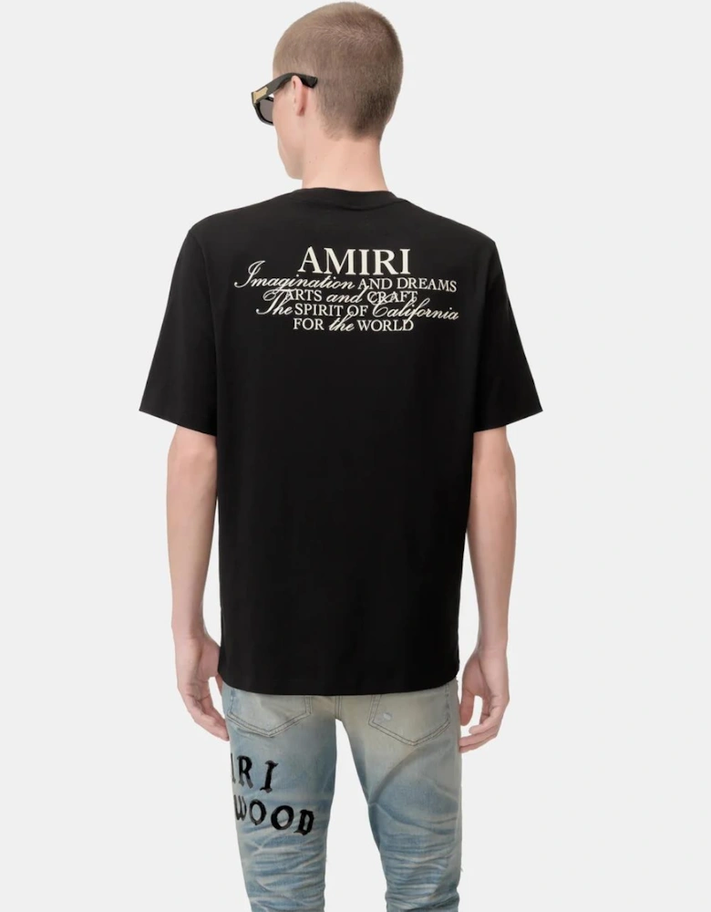 Spirit Logo T-Shirt in Black