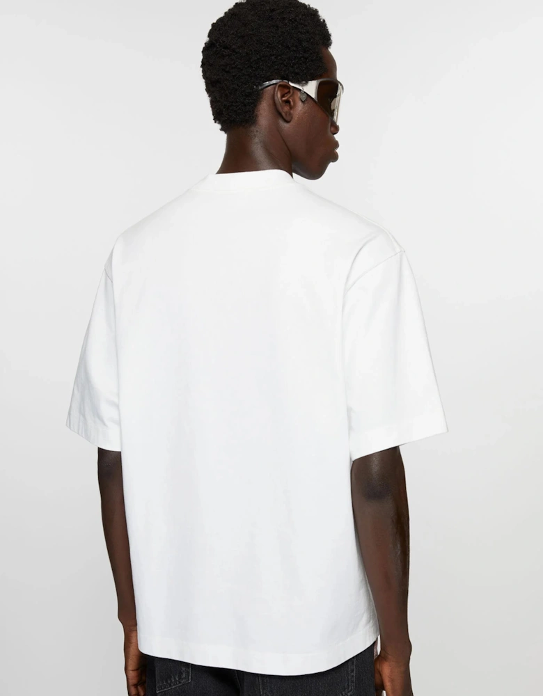 Stamp Logo T-Shirt in White