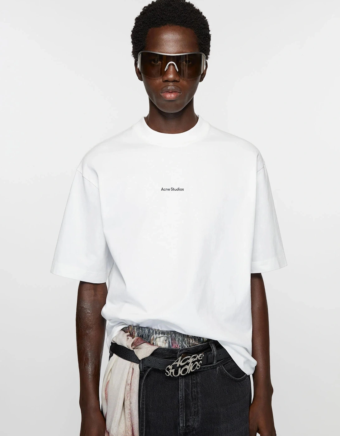 Stamp Logo T-Shirt in White