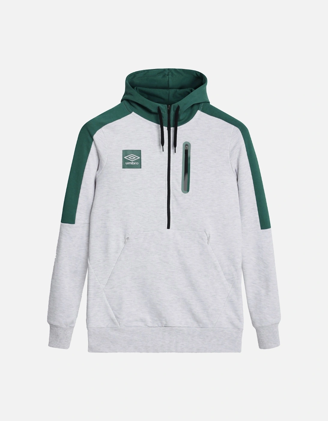Mens Terrace Half Zip Hoodie, 6 of 5