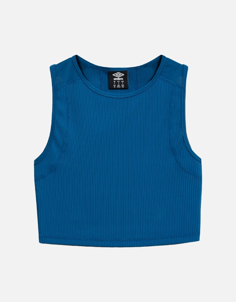 Womens/Ladies Ribbed Crop Top