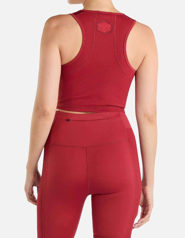 Womens/Ladies Ribbed Crop Top
