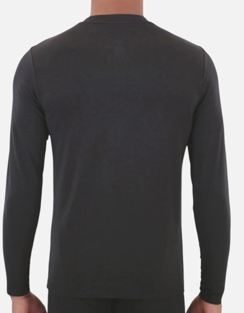 Mens Thermal Long Sleeve Crew Neck Top