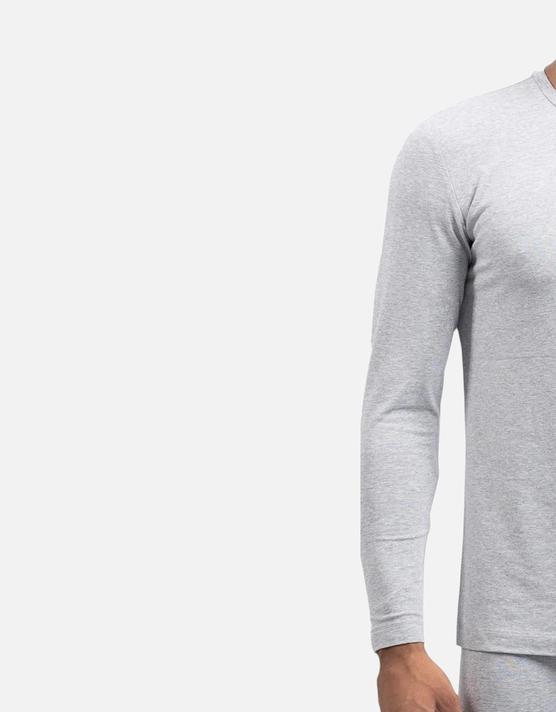 Mens Thermal Long Sleeve Crew Neck Top