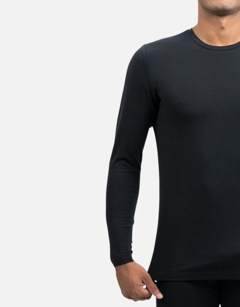 Mens Thermal Long Sleeve Crew Neck Top