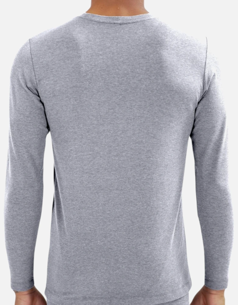 Mens Thermal Long Sleeve Crew Neck Top