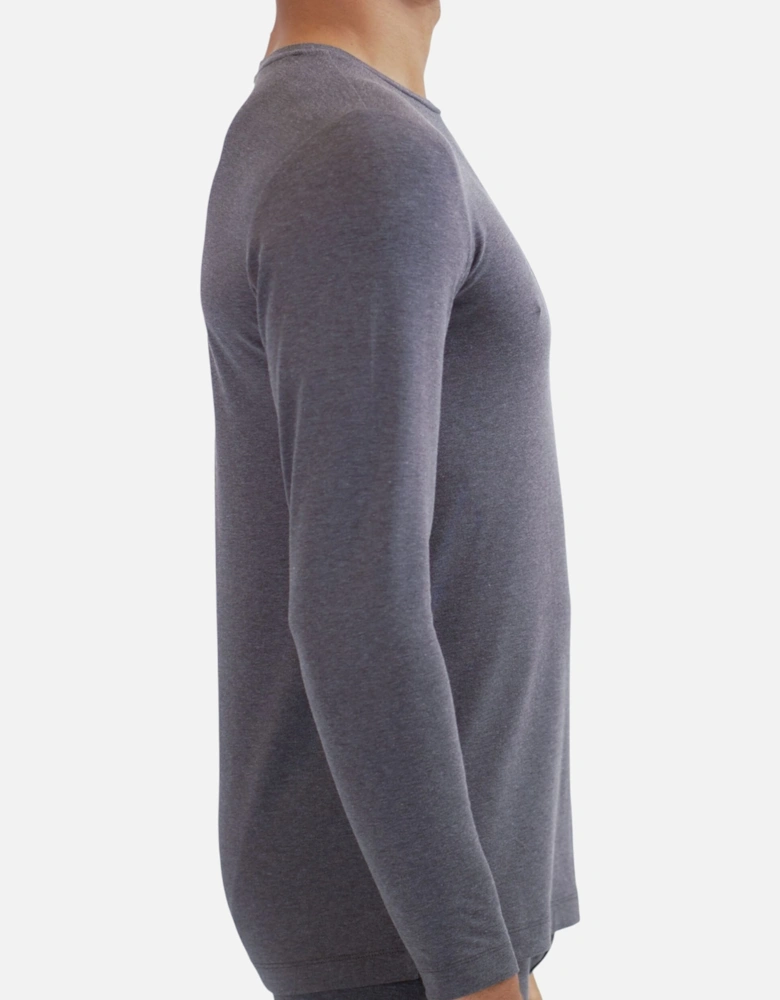Mens Thermal Long Sleeve Crew Neck Top