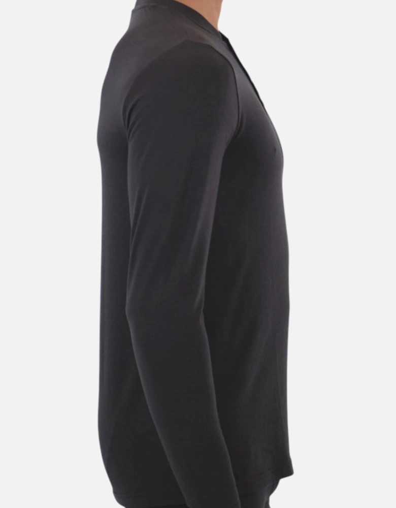 Mens Thermal Long Sleeve Crew Neck Top
