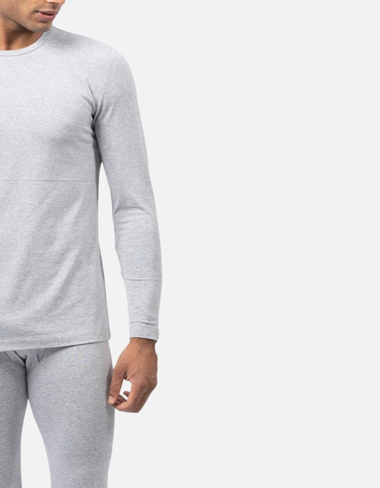 Mens Thermal Long Sleeve Crew Neck Top