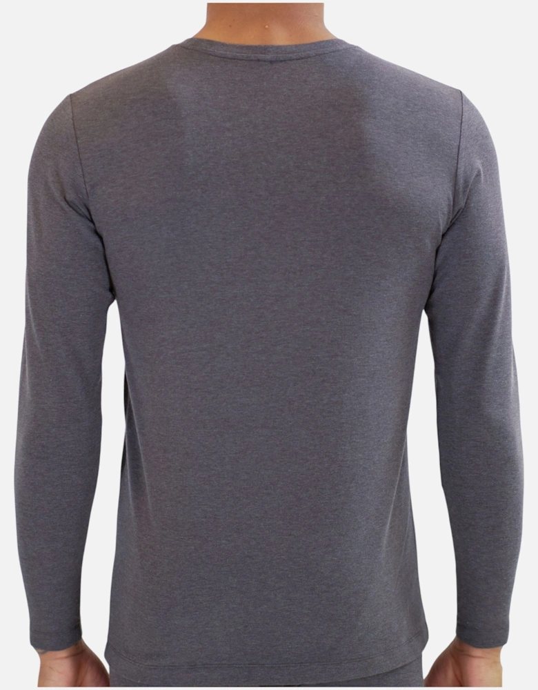 Mens Thermal Long Sleeve Crew Neck Top