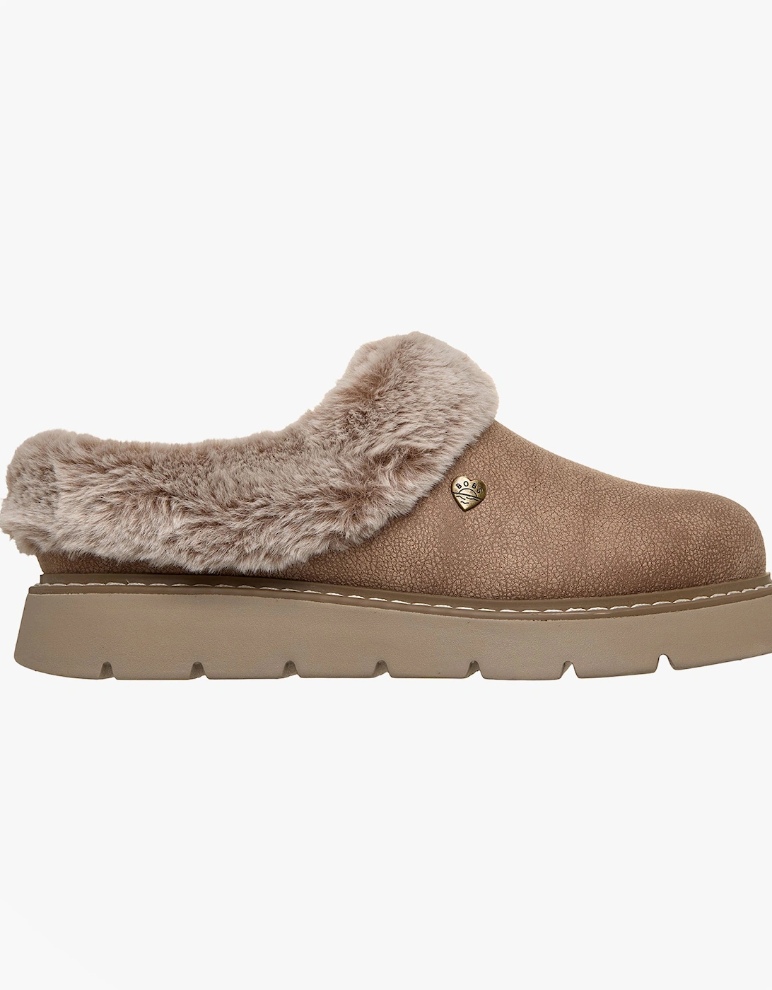 KEEPSAKES LITE - COZY BLEND Womens Slippers Taupe, 2 of 1