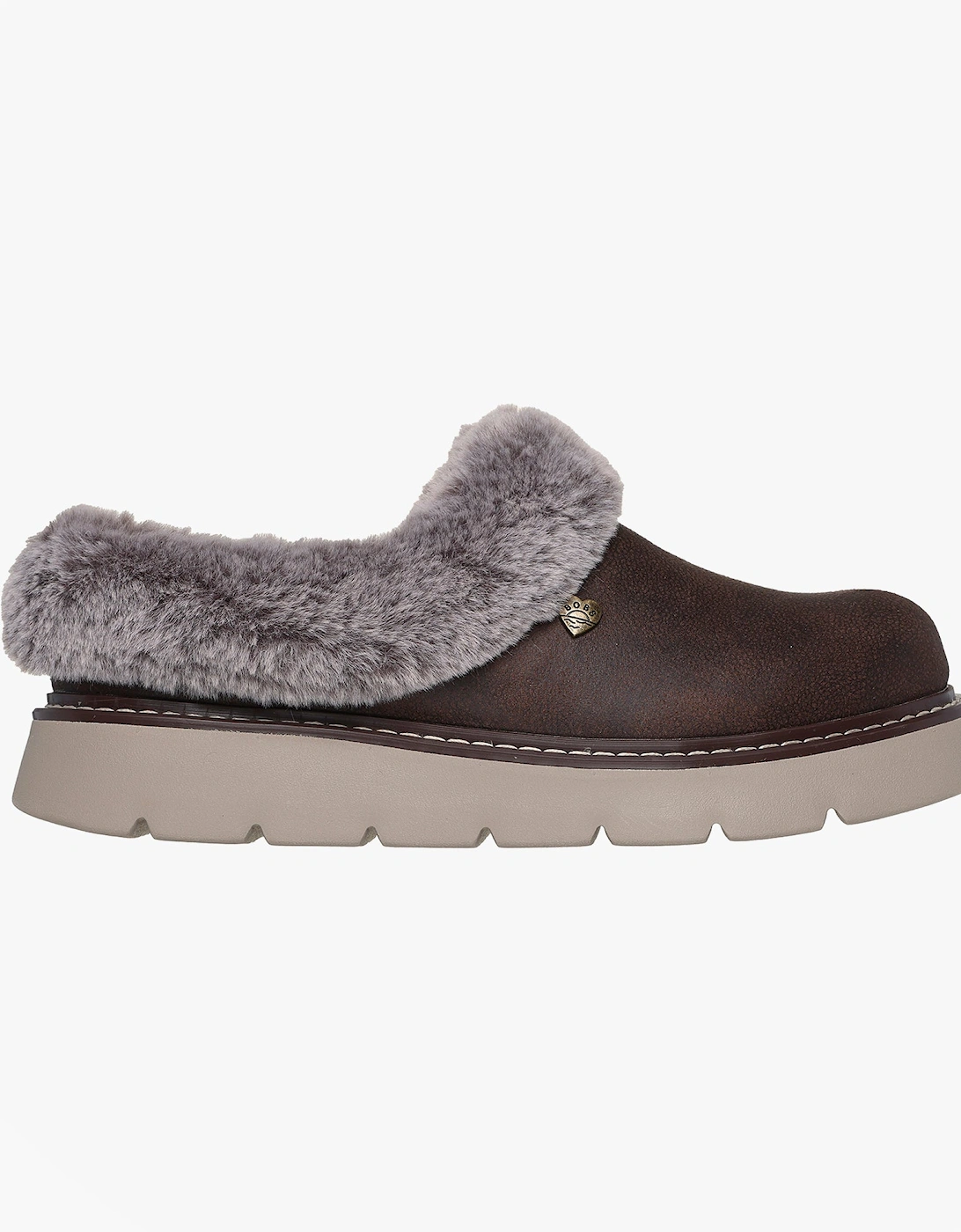 KEEPSAKES LITE - COZY BLEND Womens Slippers Chocolate, 2 of 1