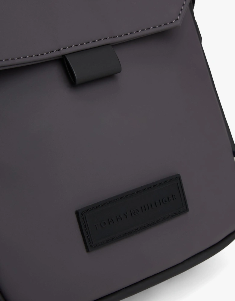 MINI REP Mens Crossbody Bag Charcoal Gray