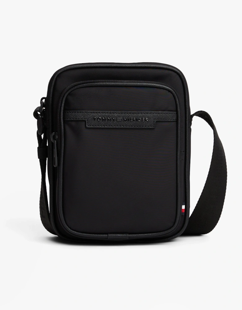 REPREVE Mens Messenger Bag Black