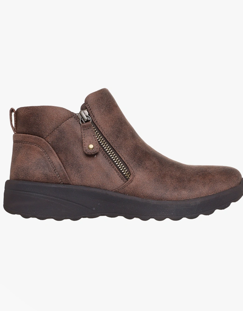 LOVELY VIBE - FALL IN BLOOM Womens Boots Chocolate