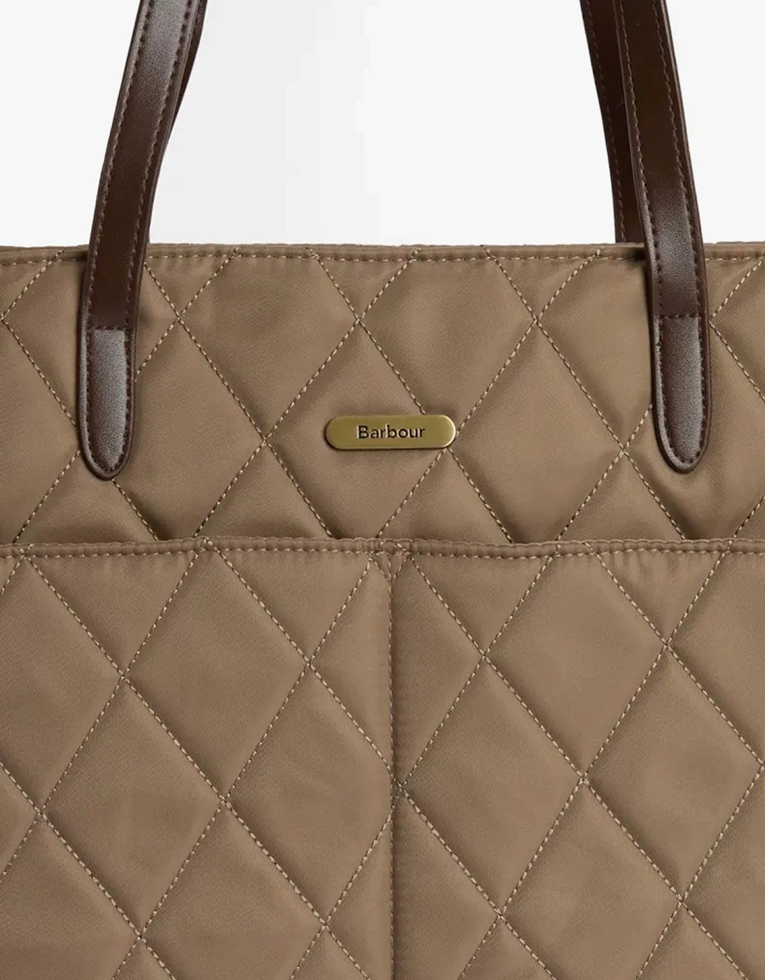 QUILTED Womens Tote Bag & Purse Sand