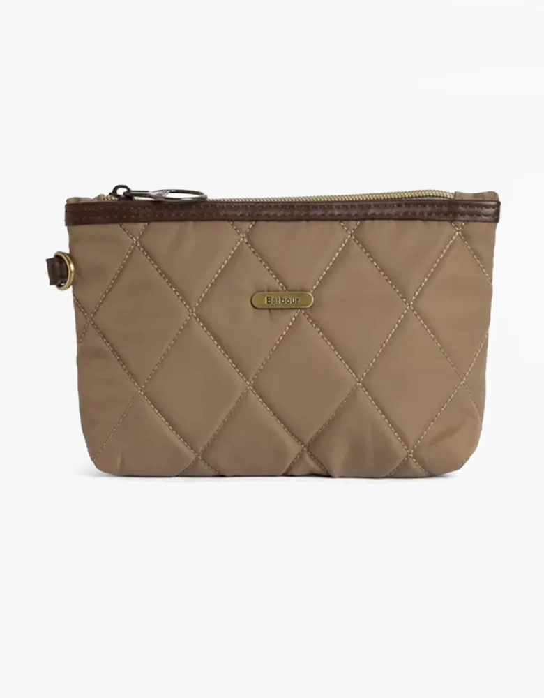 QUILTED Womens Tote Bag & Purse Sand