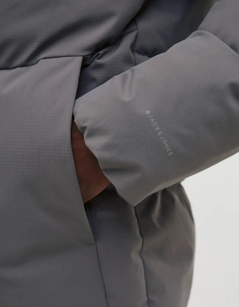 World Puffer Jacket - Castlerock Grey