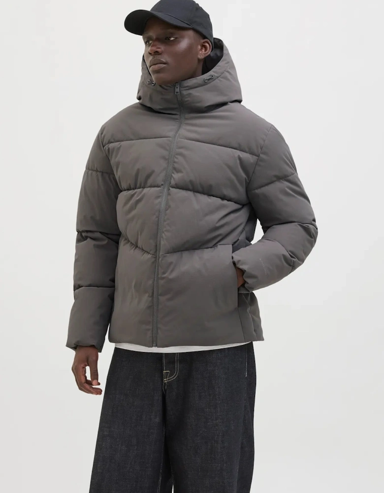 World Puffer Jacket - Castlerock Grey