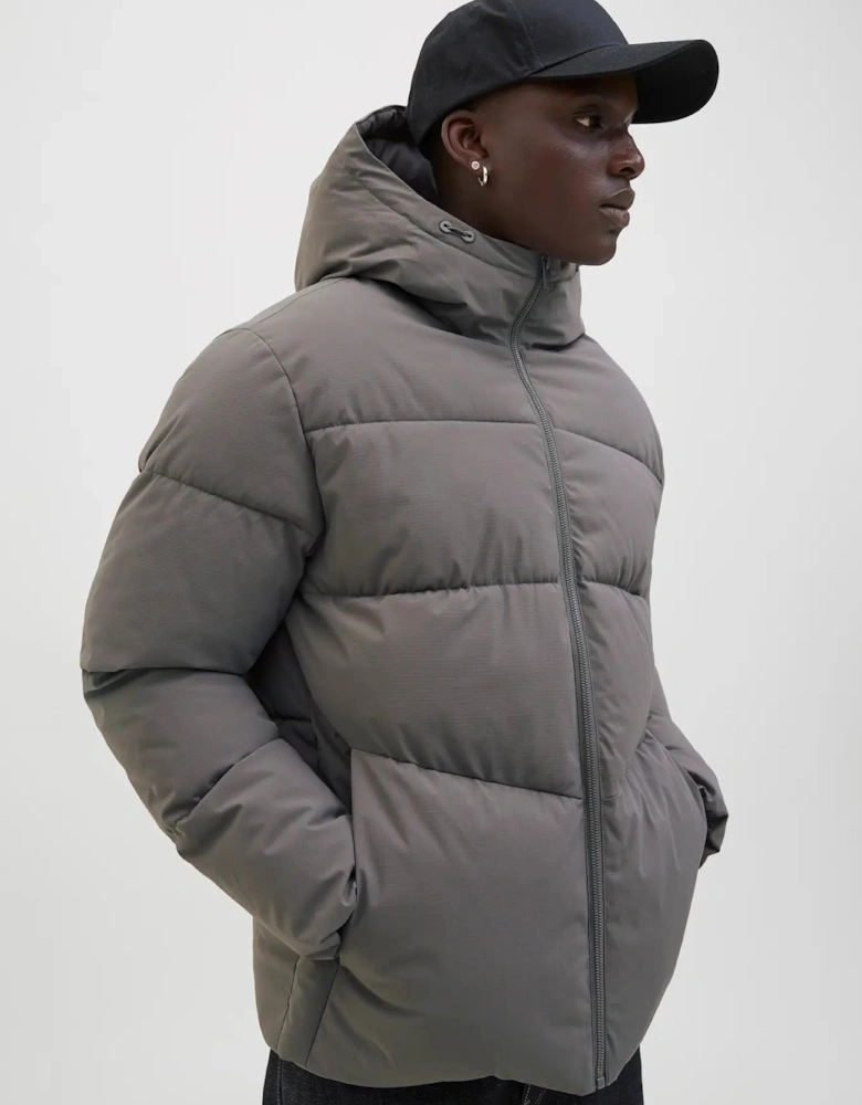 World Puffer Jacket - Castlerock Grey