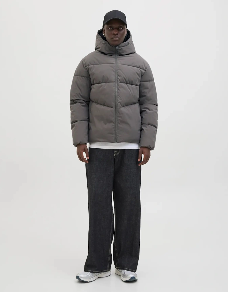 World Puffer Jacket - Castlerock Grey