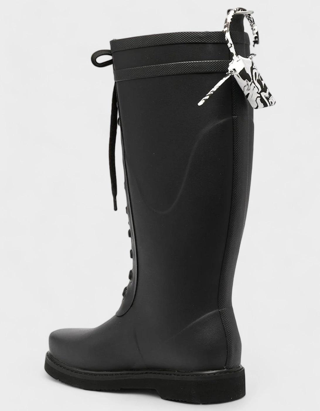 Logo Wellington Boots Black