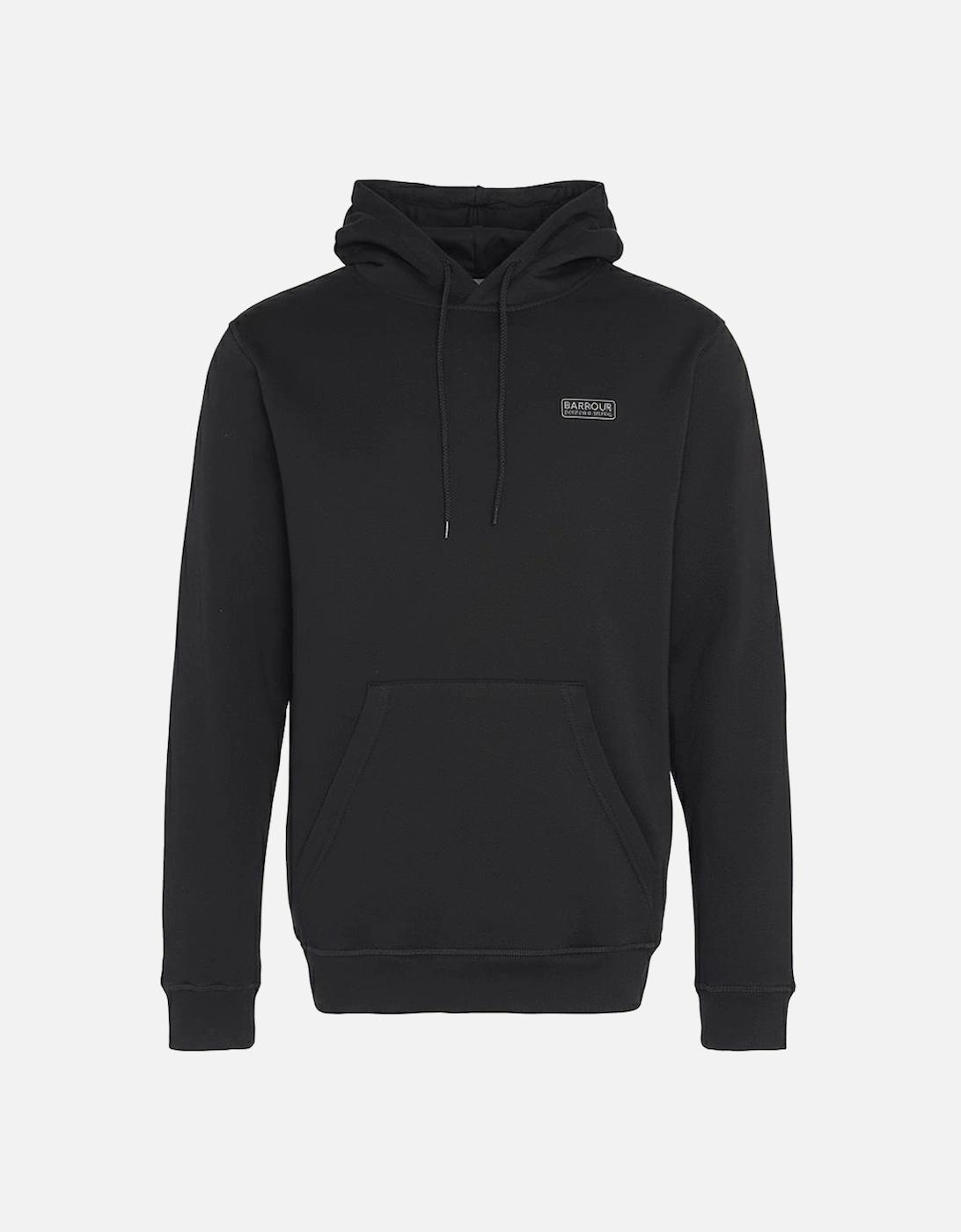 Small Logo Mens Hoodie - Black/Pewter, 10 of 9