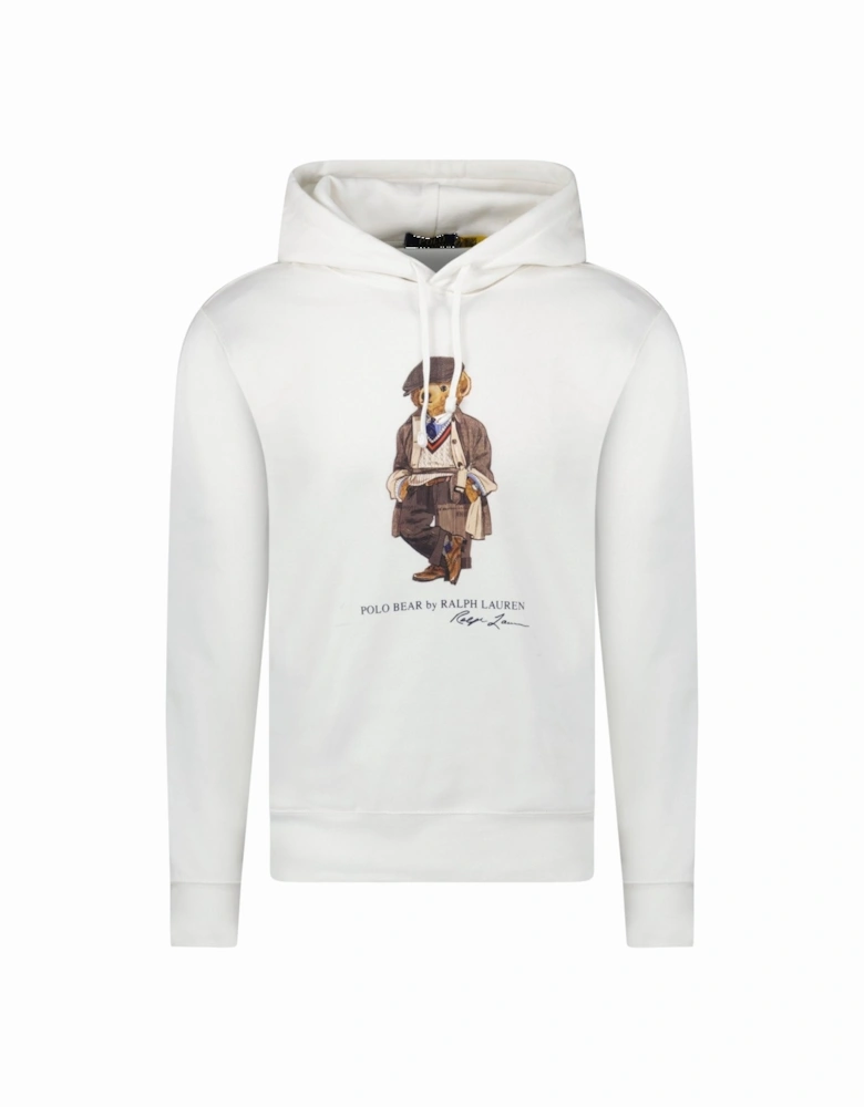 Polo Ralph Lauren Polo Bear Fleece Hoodie in White