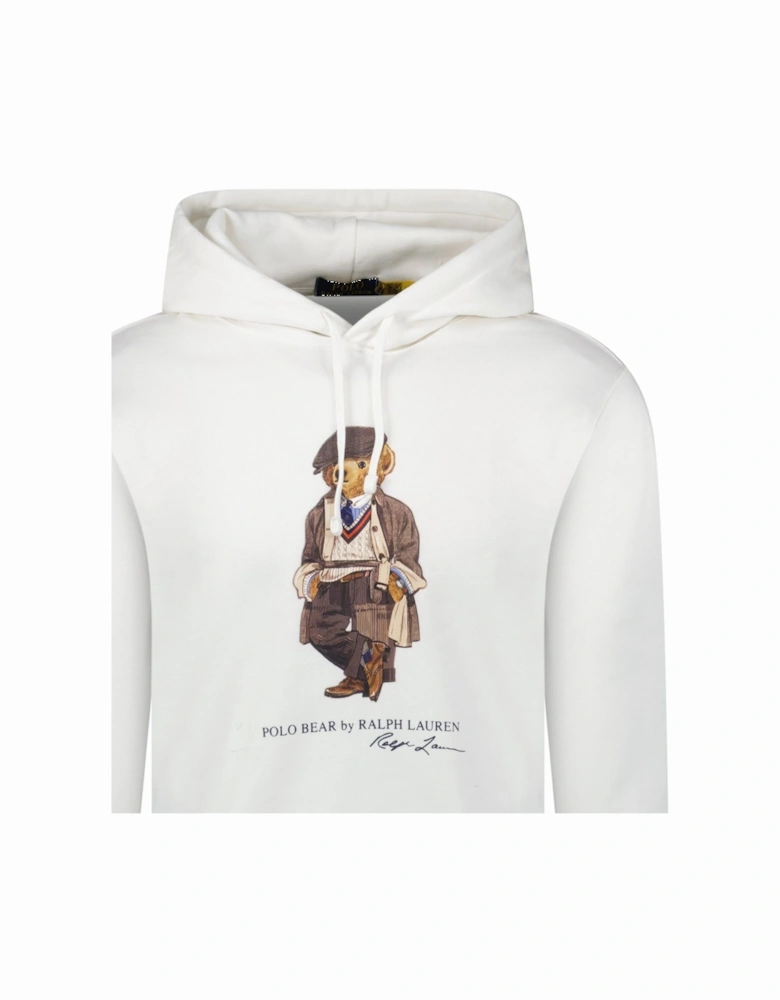 Polo Ralph Lauren Polo Bear Fleece Hoodie in White