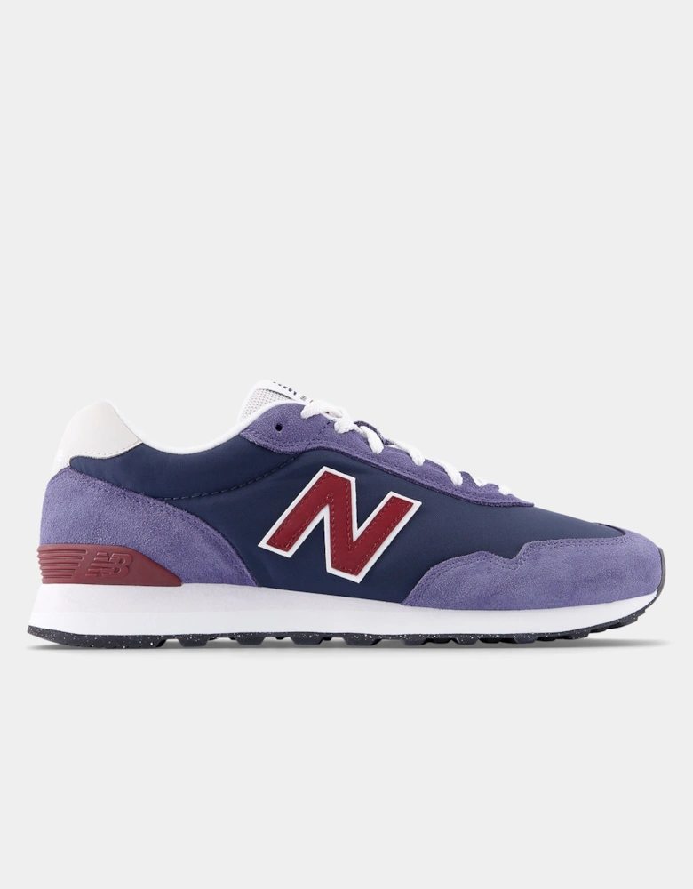 515 Mens Trainers - NB Navy/Red