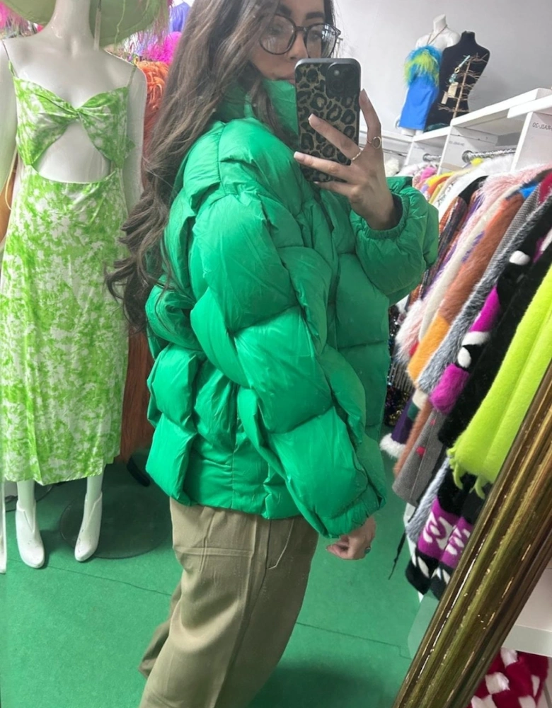 Hand Craft Waterproof Bamboo Quilting Coat