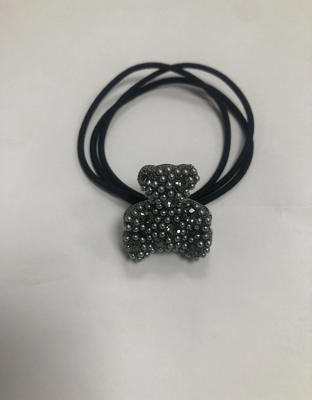 Precious Stone Teddy Bear Hair Scrunchie, 2 of 1