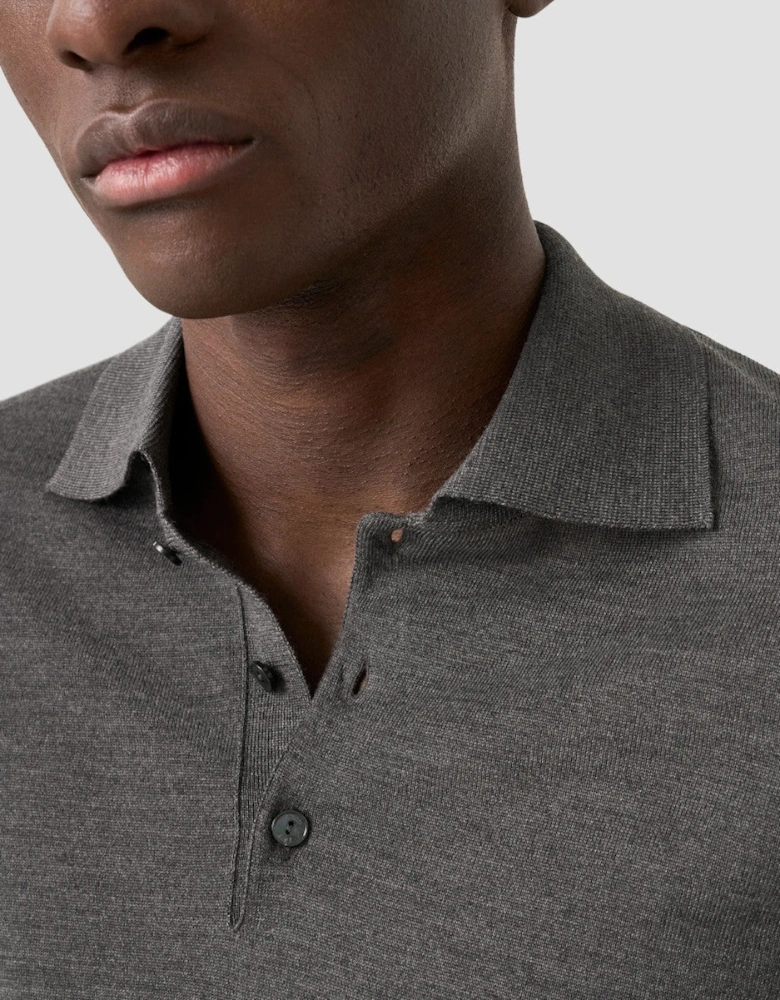 Fine Knit Merino Polo Shirt 17