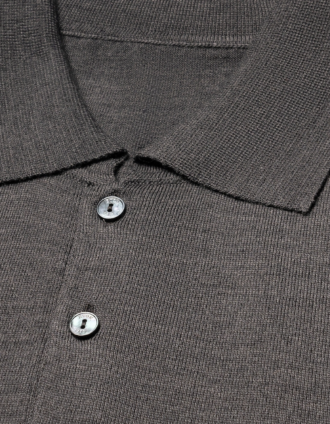 Fine Knit Merino Polo Shirt 17