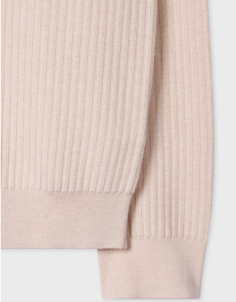 Crew Neck Sweater 06_Cream