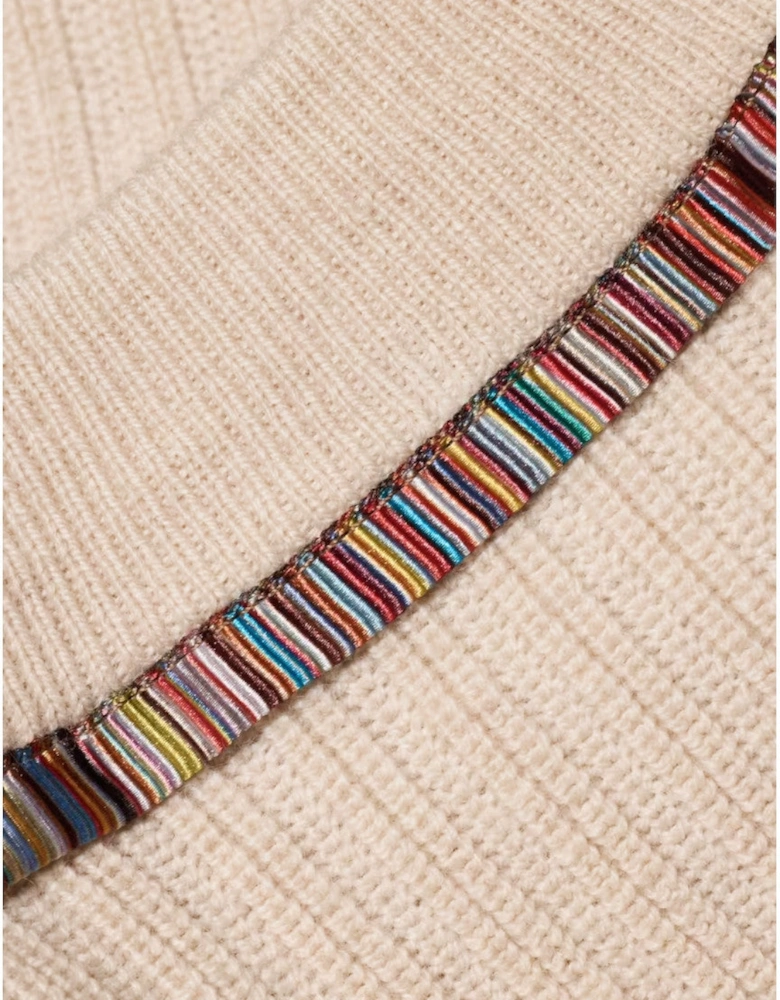 Crew Neck Sweater 06_Cream